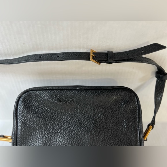 NWT J Crew Womens Devon Camera Small Leather  Black Bag  $128.00. - Picture 6 of 12